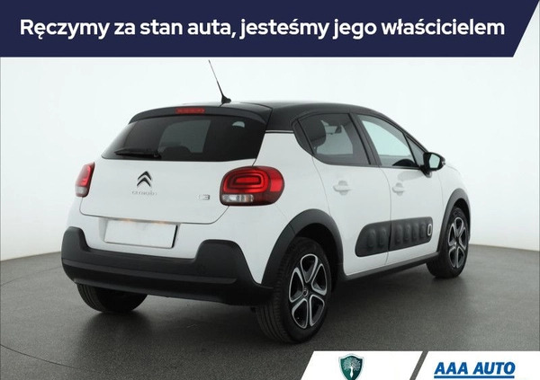 Citroen C3 cena 47000 przebieg: 36520, rok produkcji 2019 z Radom małe 172